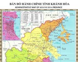 Hình ảnh về Bản đồ tỉnh Khánh Hòa