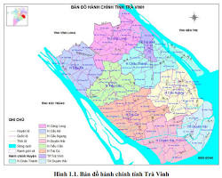 Hình ảnh về Bản đồ tỉnh Trà Vinh